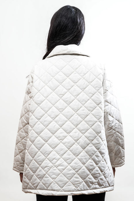 Quilted jacket offwhite - one size