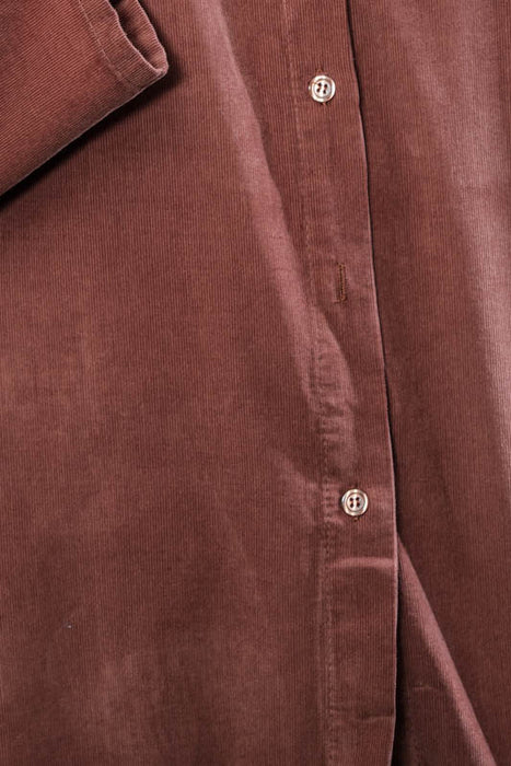 Chemise Manchester en coton rouille - Taille unique