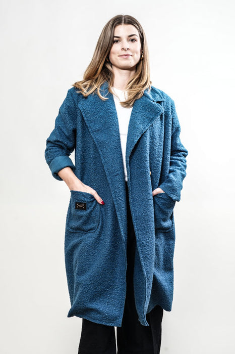 Manteau pétrole - Taille unique