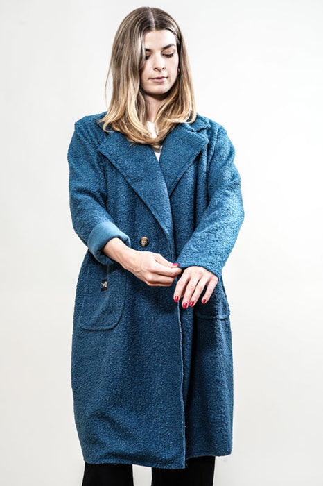 Manteau pétrole - Taille unique