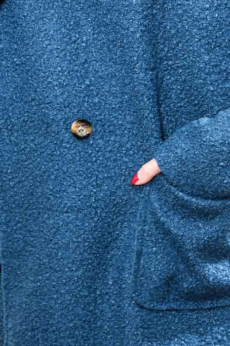 Manteau pétrole - Taille unique