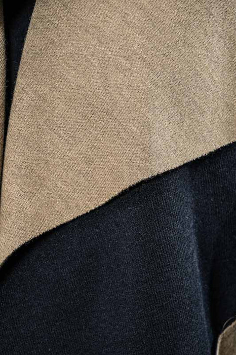 Gilet black/camel - One Size