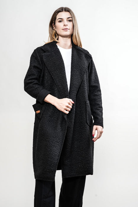 Manteau polyester noir - taille unique