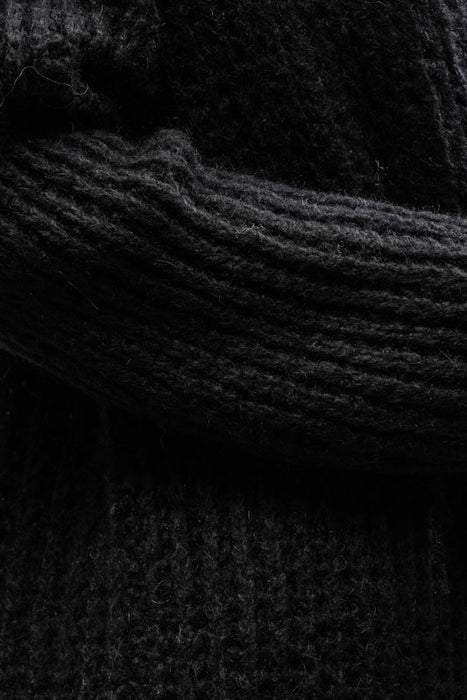 Cardigan long noir - Taille unique