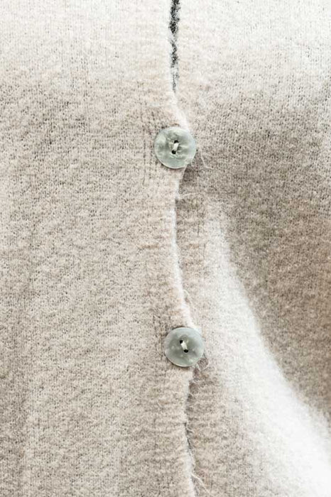 Cardigan court beige - Taille unique