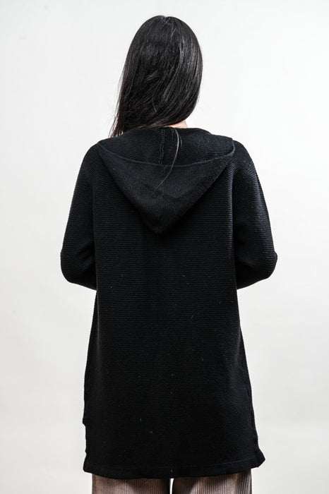 Veste à capuche noire - Taille unique