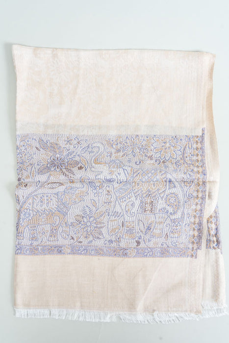 Scarf silk/viscose elephants assorted 75x200 cm