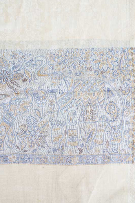 Scarf silk/viscose elephants assorted 75x200 cm