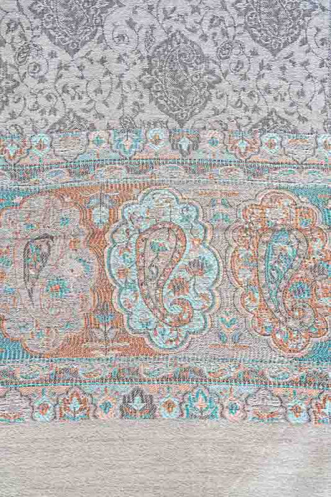 Schal Seide/Viskose Paisleymuster assortiert 75x200 cm