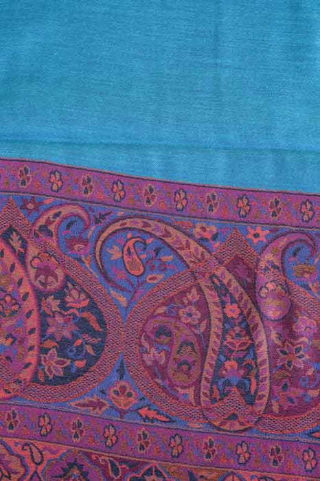 Scarf silk/viscose paisley pattern assorted 75x200 cm