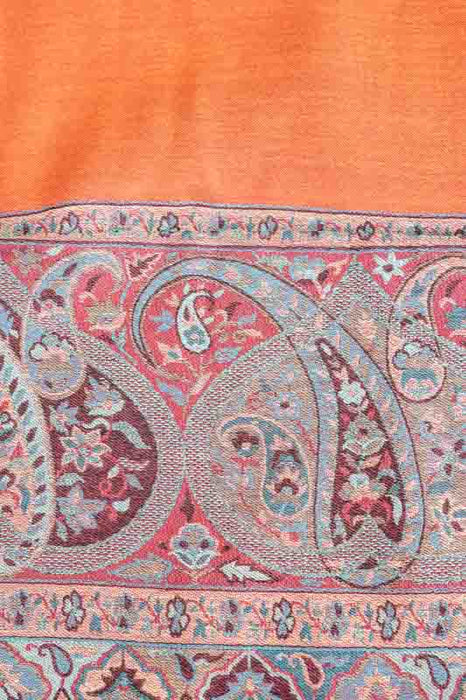 Scarf silk/viscose paisley pattern assorted 75x200 cm