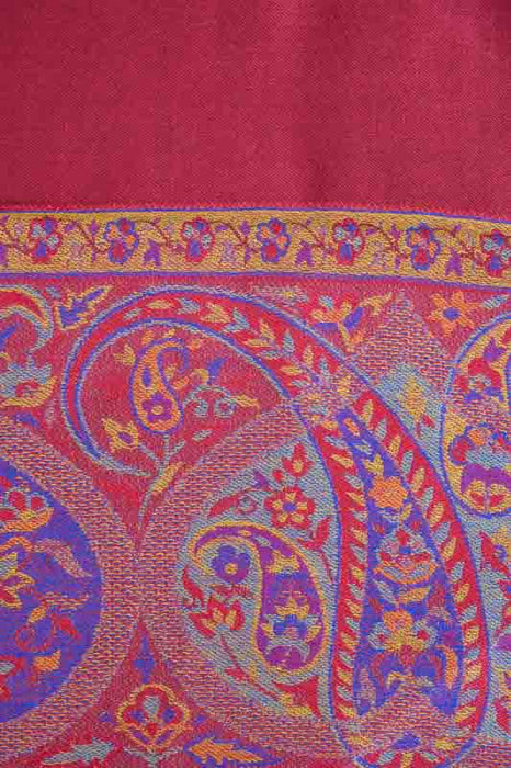 Scarf silk/viscose paisley pattern assorted 75x200 cm