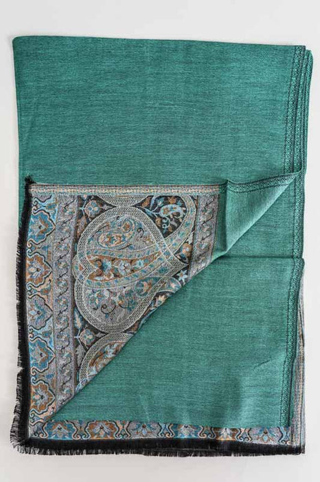 Schal Seide/Viskose Paisleymuster assortiert 75x200 cm