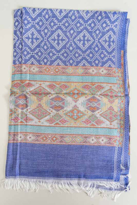 Schal Seide/Viskose gemustert 75x200 cm