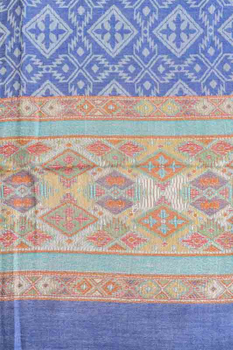 Schal Seide/Viskose gemustert 75x200 cm