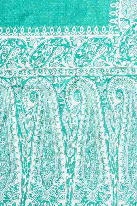 Écharpe en viscose à motif cachemire assortie 65x200 cm