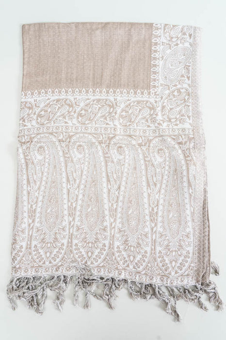 Schal Viskose Paisleymuster assortiert  65x200 cm