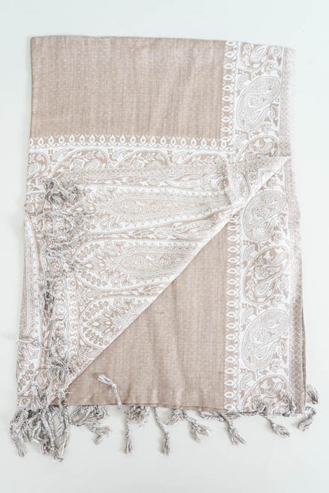 Schal Viskose Paisleymuster assortiert  65x200 cm