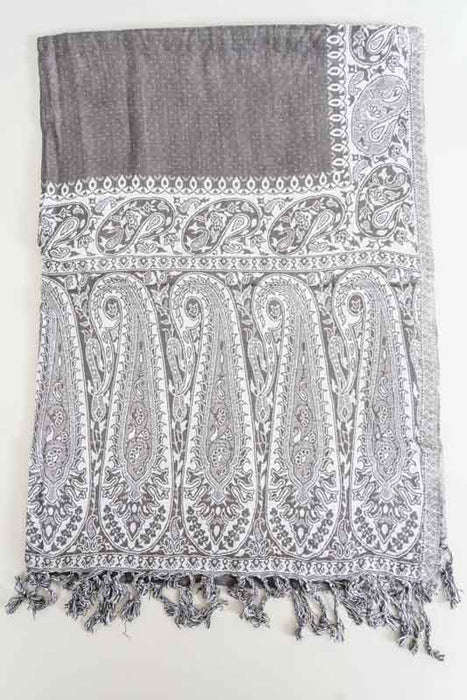 Schal Viskose Paisleymuster assortiert  65x200 cm