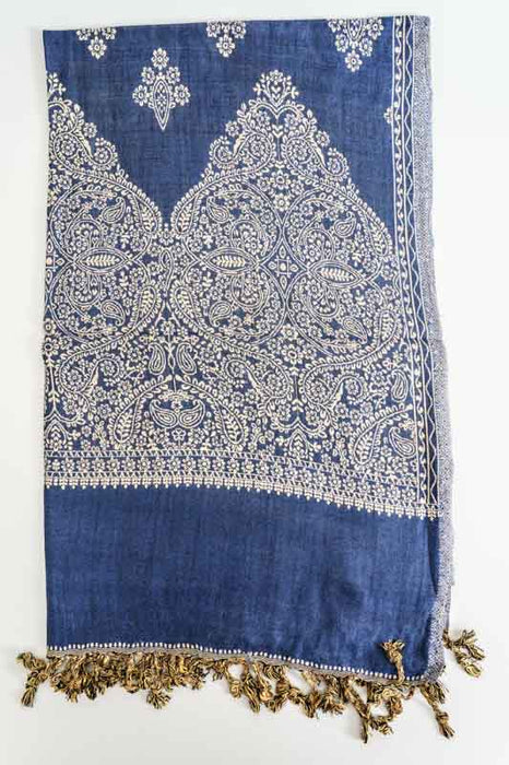 Écharpe en viscose à motifs 65x200 cm