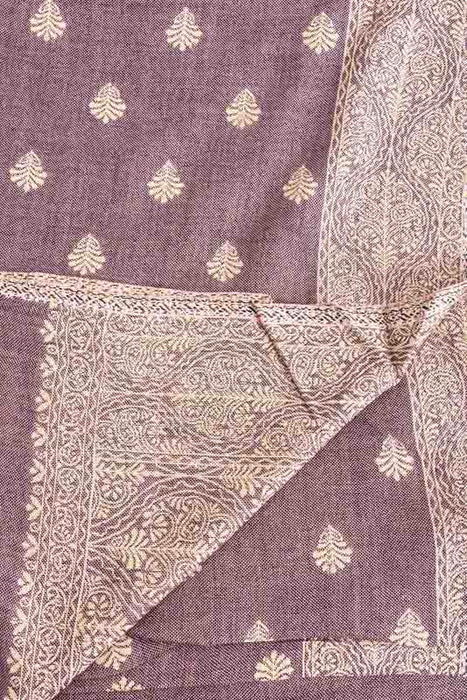 Patterned viscose scarf 65x200 cm