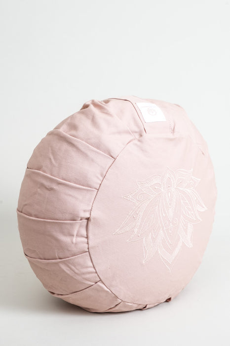 Meditation cushion pumpkin lotus flower old pink 30x30x15cm