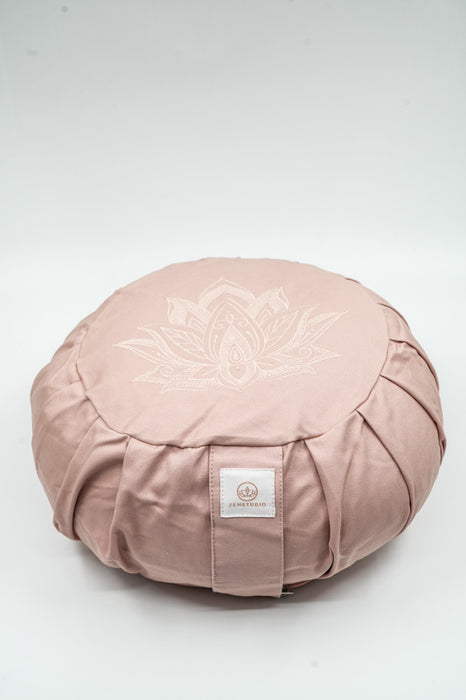 Meditation cushion pumpkin lotus flower old pink 30x30x15cm