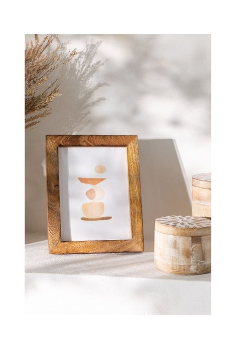 Picture Frame Mango Wood Dark 18.5x23.5cm