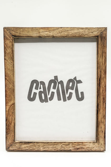 Dark Mango Wood Photo Frame 23.5x28.5cm