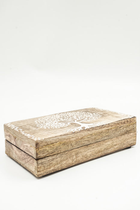 Box Mangoholz "Tree of Life" klein .75x10x3.5cm