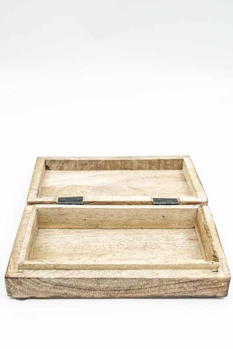 Box Mango wood "Zari" small 17.75x10x3.5cm