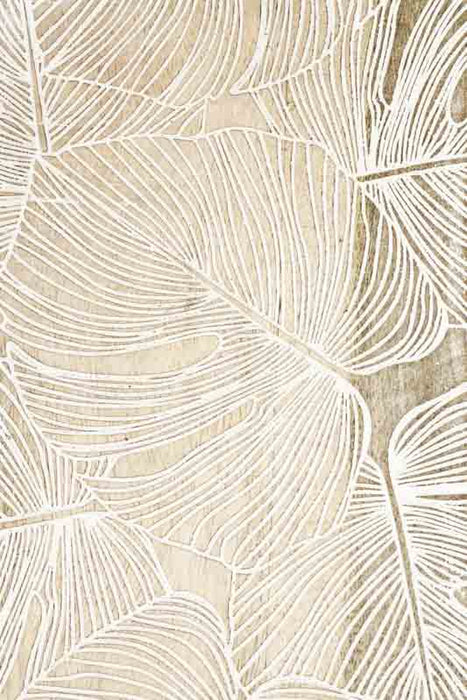 Box Mangoholz "Monstera" mittel 21.5x14x7cm