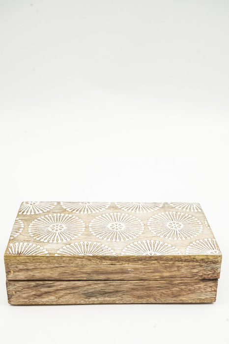 Box Mangoholz "Cottonbud" klein 17.75x10x3.5cm