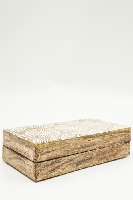 Box Mangoholz "Cottonbud" klein 17.75x10x3.5cm