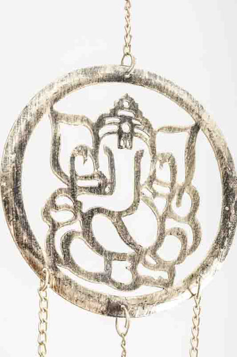 Hängende Deko Ganesha & Glasperlen 13x44cm