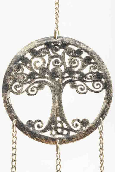 Hängende Deko Tree of Life mit Glasperlen 10x55cm