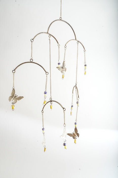 Hanging Decorative Flies with Glass Beads