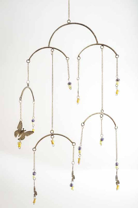 Hanging Decorative Flies with Glass Beads