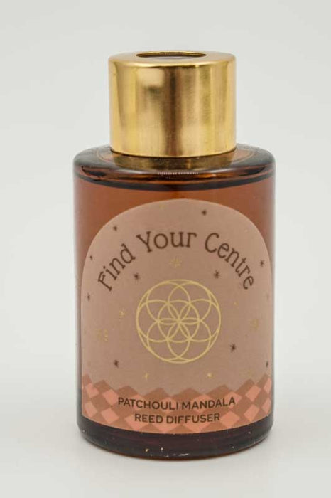 Diffuser 30ml "Find your Center" - Patchouli Mandala - Reed Diffuser