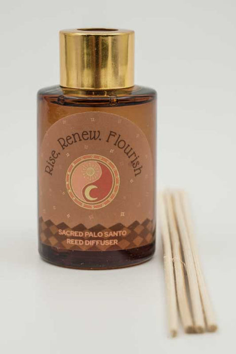 Diffuser 30ml "Rise Renew Flourish" - Sacred Palo Santo - Reed Diffuser