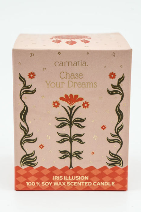 Duftkerze Chase your Dreams - Iris Illusion, 200gr, 100% Sojawachs