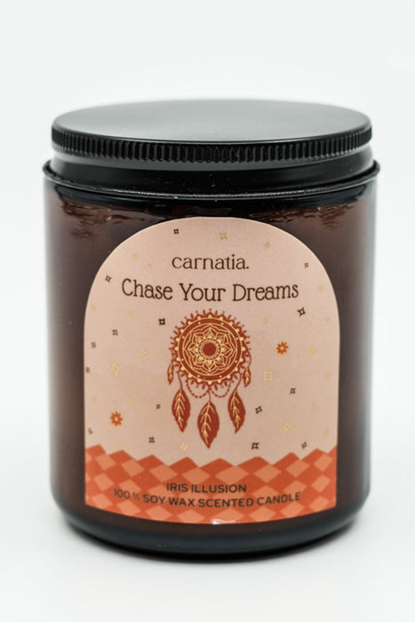 Duftkerze Chase your Dreams - Iris Illusion, 200gr, 100% Sojawachs