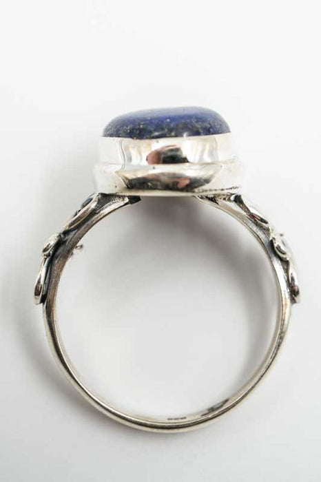 Silver ring Kyanite oval