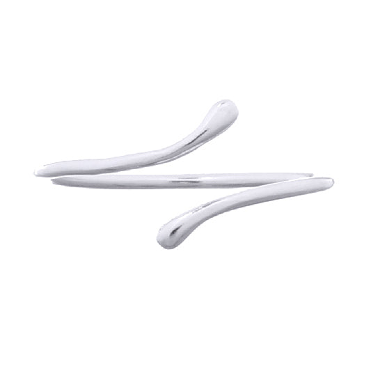 silver ring small teardrop