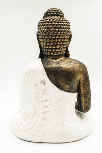 Buddha Lotussitz goldfarben 30cm