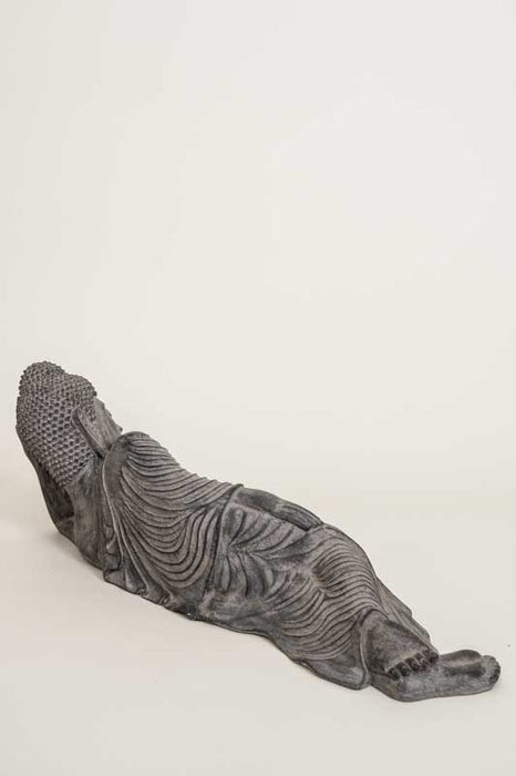 Buddha schlafend schwarz 60cm