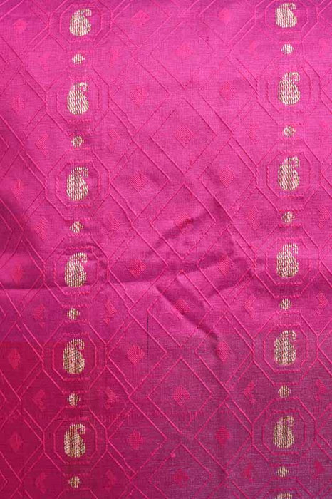 Housse de coussin Sari, violet/or, 40x40cm