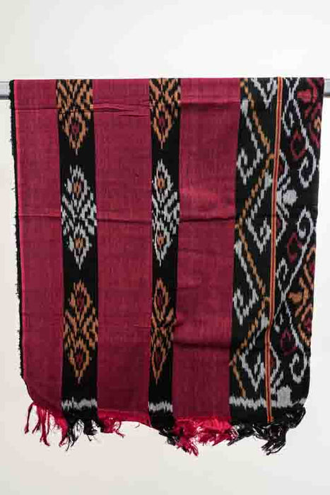 Decke Sumba schwarz/rot/multicolor 120x240cm
