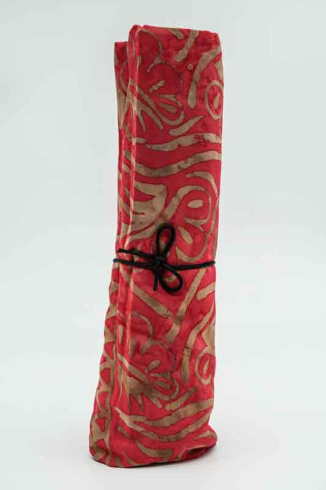 Sarong Batik rot/goldfarben 110x160cm