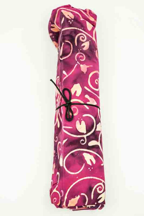 Sarong batik rouge/bordeaux/multicolore 110x160cm